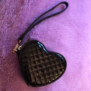 Michael Kors heart wristlet or coin purse